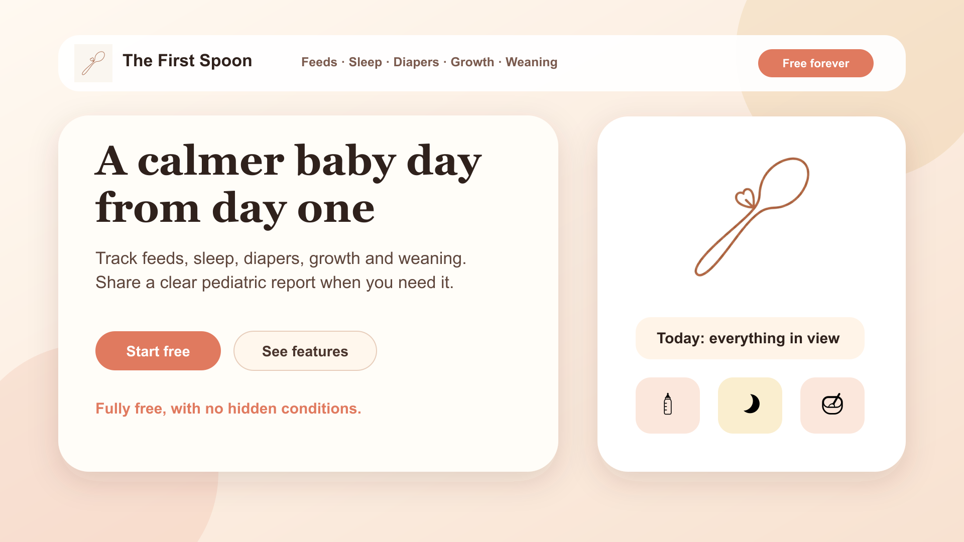 Публично представяне на The First Spoon на английски